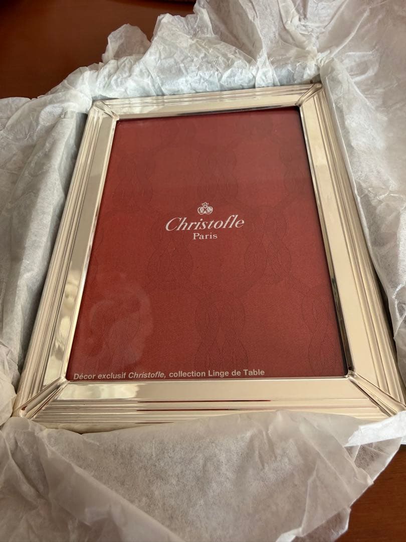 Christofle クリストフル フォトフレーム シルバー