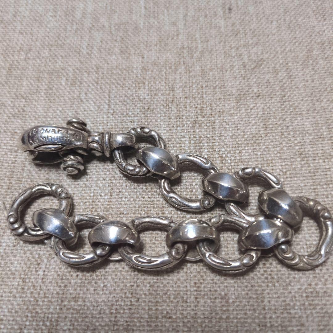 レナードカムホートレプリカシルバー925 チェーンリンク ブレスレット