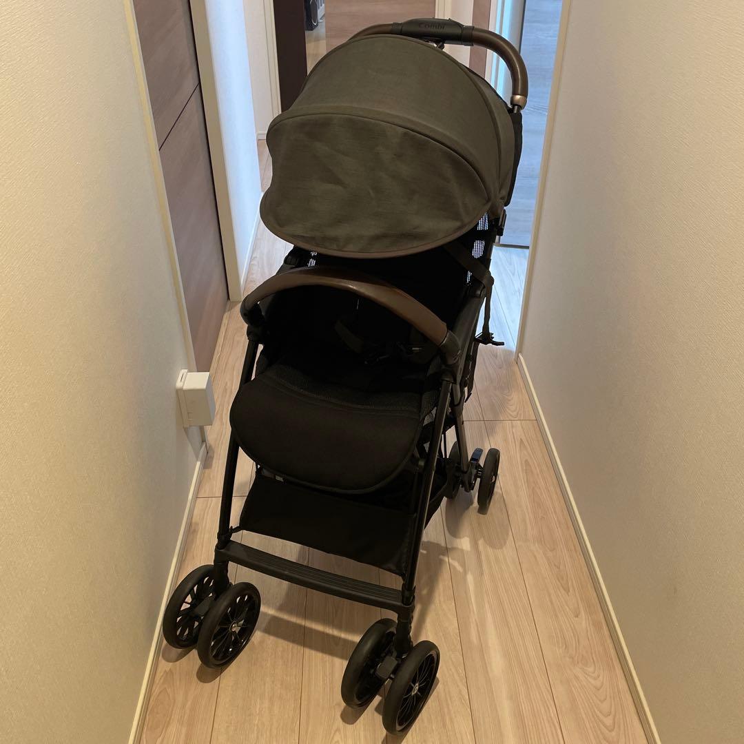 コンビ アクビィ プラス MA ベビーカー AcBee plus グレー 4輪