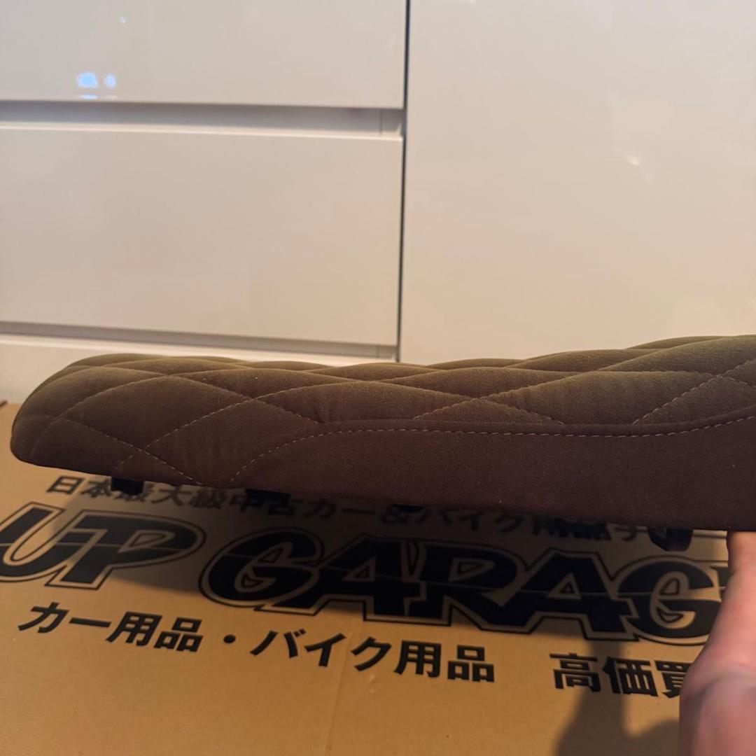 ホンダ ズーマー AF58 純正加工シート 茶 ダイヤ GY6 ruckus