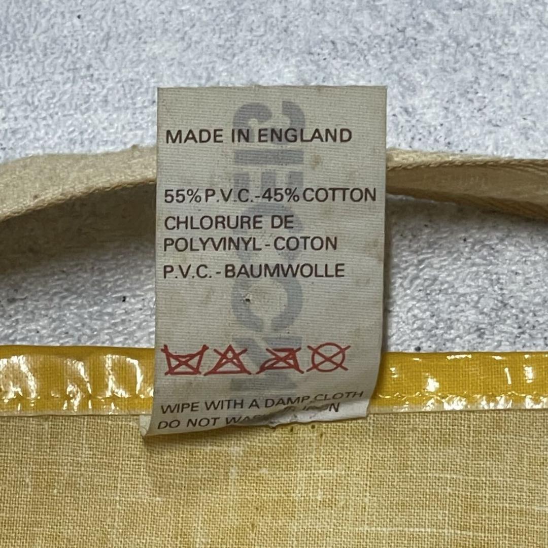 超希少 60s SNOOPY イングランド製 エナメル エプロン PVC素材