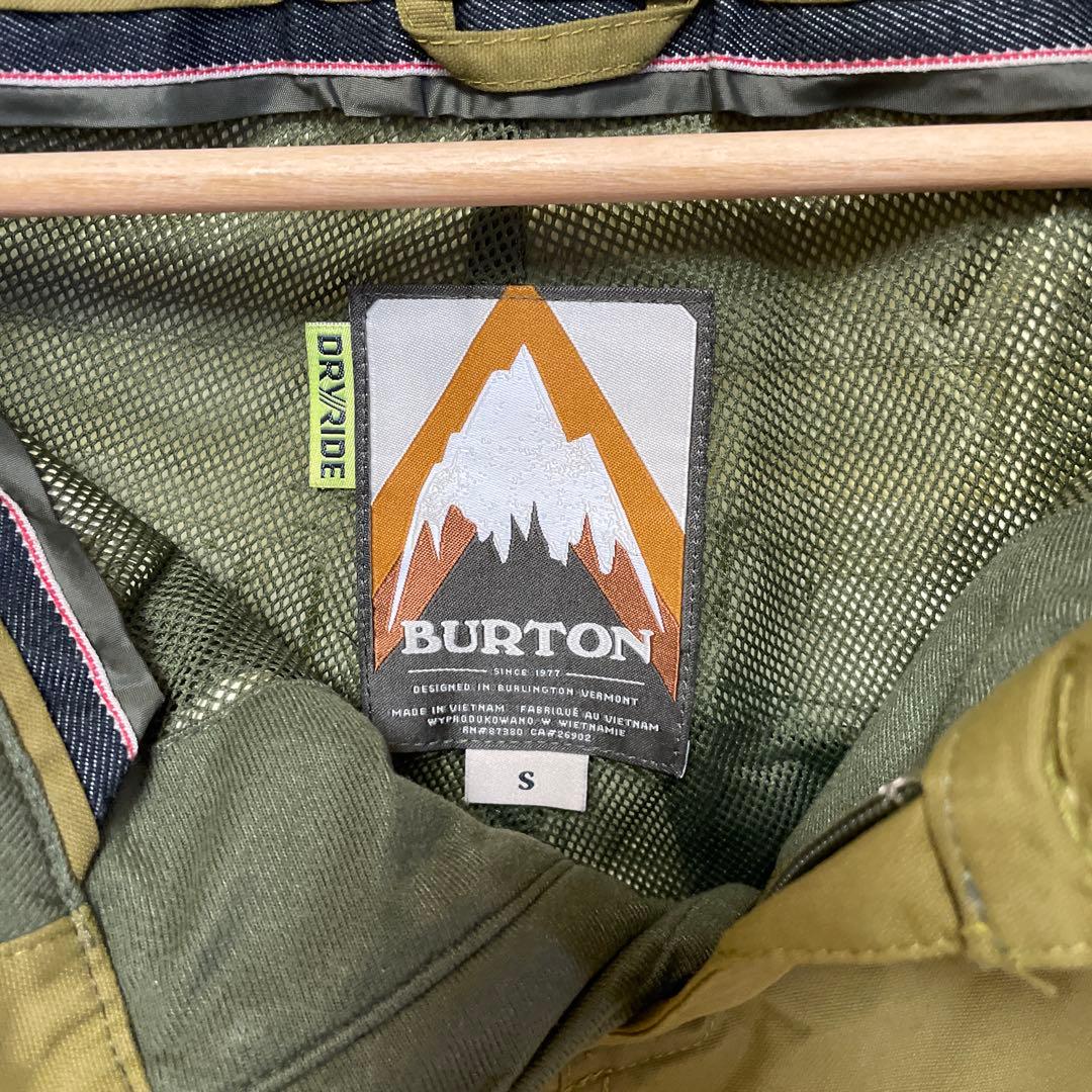 BURTON スノーボードウェア　上下　Sサイズ