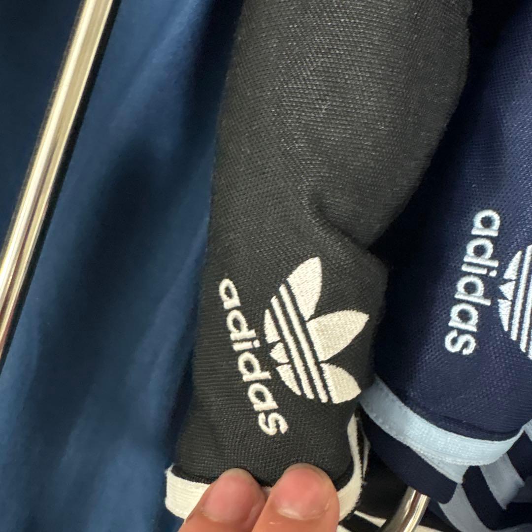 【バラ売り可】adidas バギートラックパンツ 3本ライン 2色セット