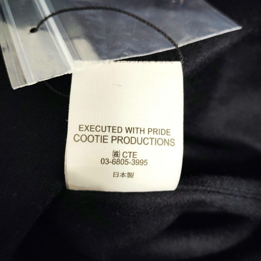 【カシミヤ】クーティープロダクション　ロゴ刺繍オーバサイズウールシャツ　大きい