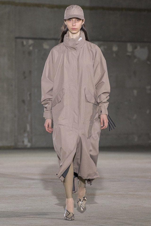 HYKE × THE NORTH FACE GTX MILITARY COAT