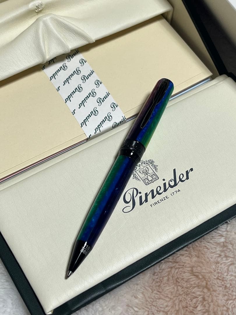 限定 新品未使用 ピナイダー ラグランデベレッツァアルコ レインボー ボールペン