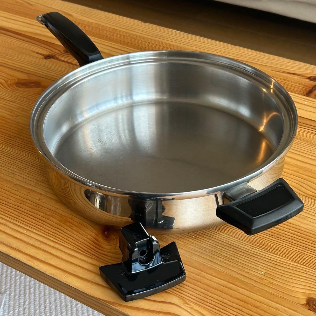 ロイヤルクイーン  QUEEN 大フライパン ステンレス鍋 IH対応