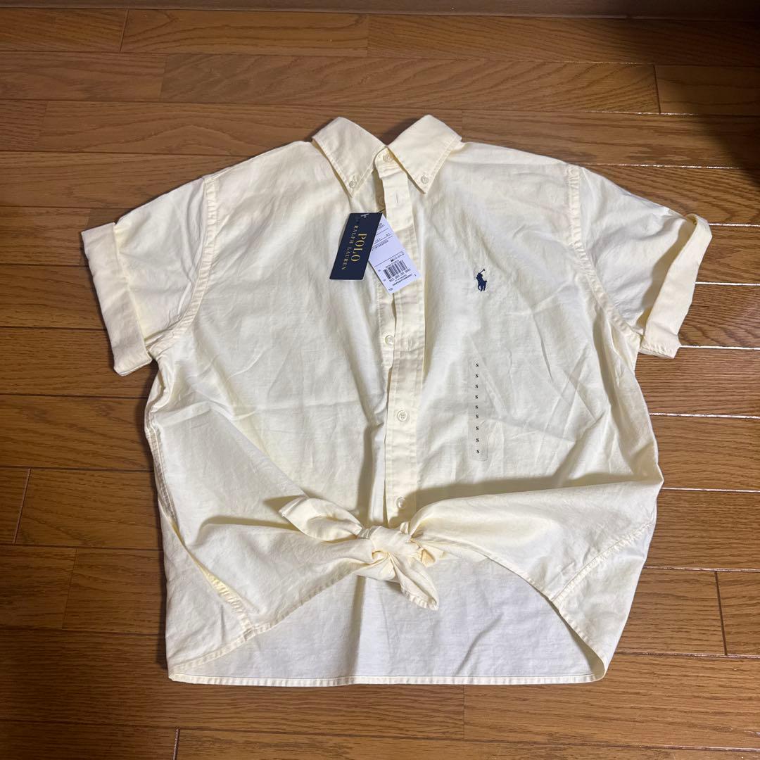 POLO RALPH LAUREN イエロー 半袖シャツ S