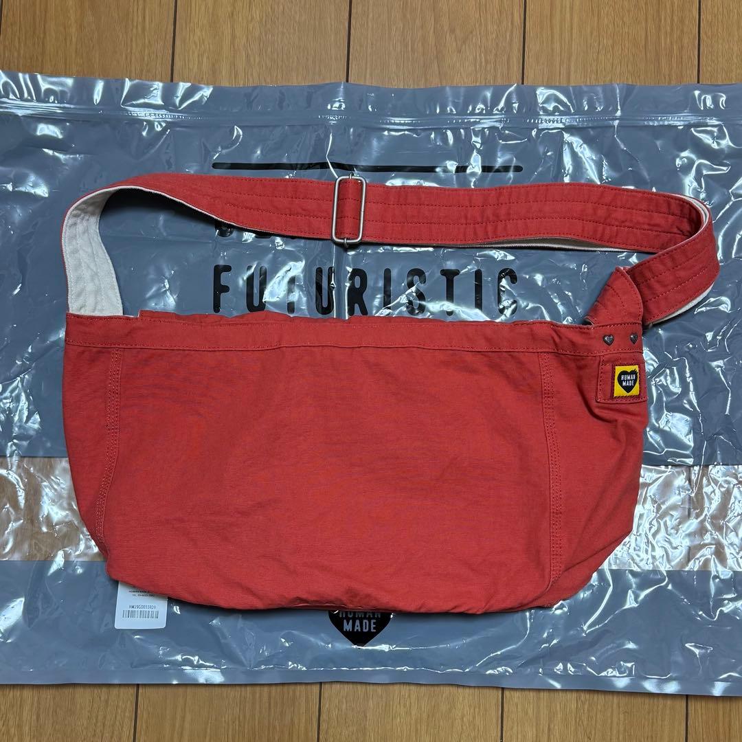human made メールバッグ リバーシブル