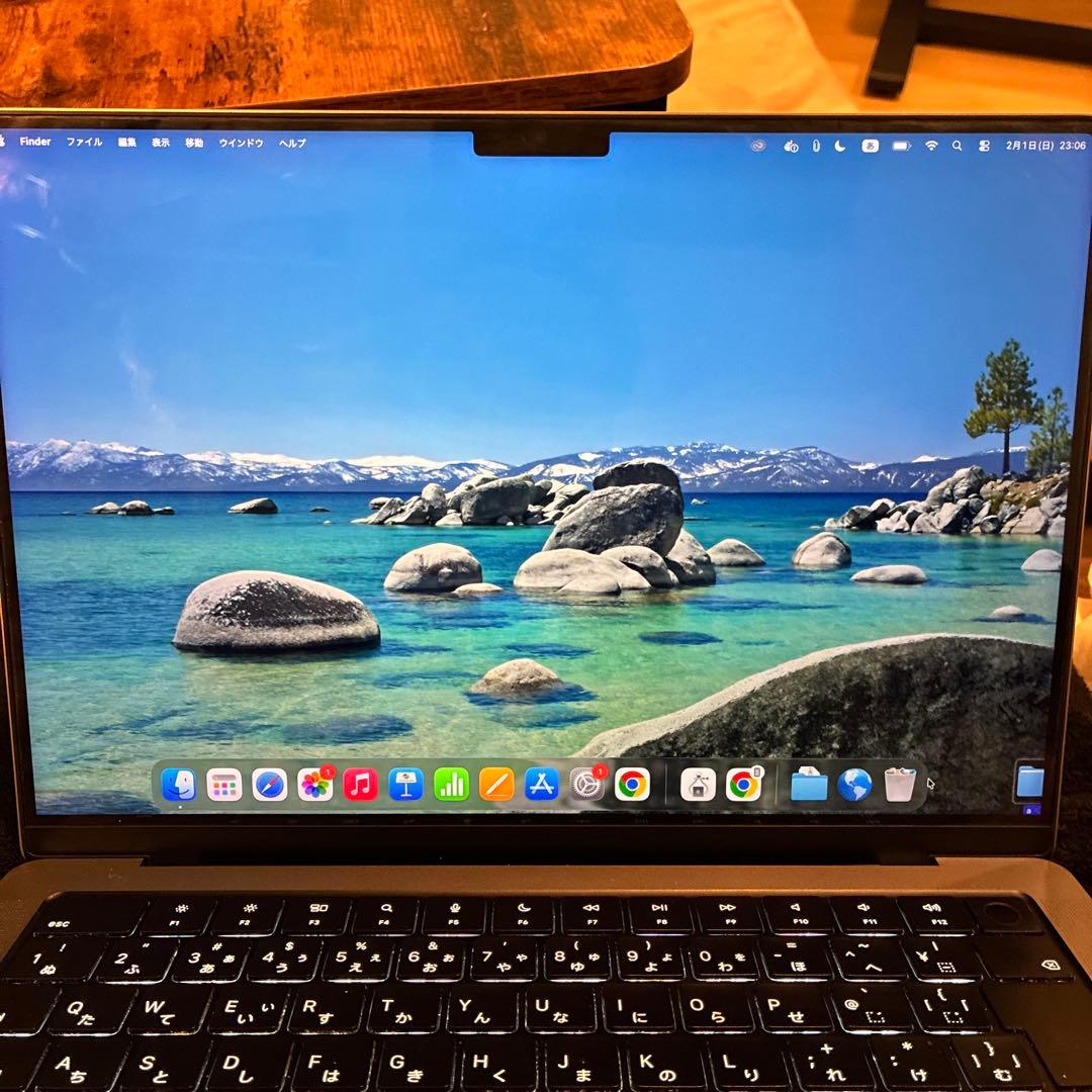 14インチMacBook Pro 32GBメモリ 1TB SSD