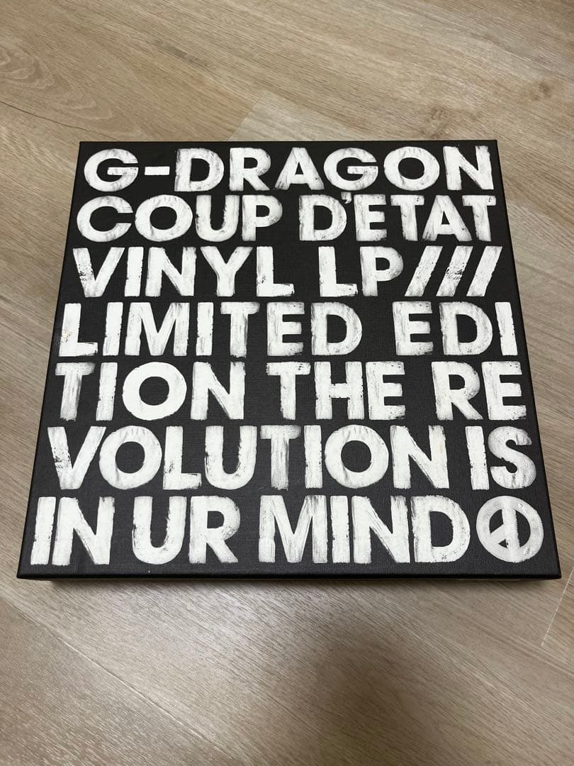 G-DRAGON COUP D'ETAT LP 直筆　BIGBANG