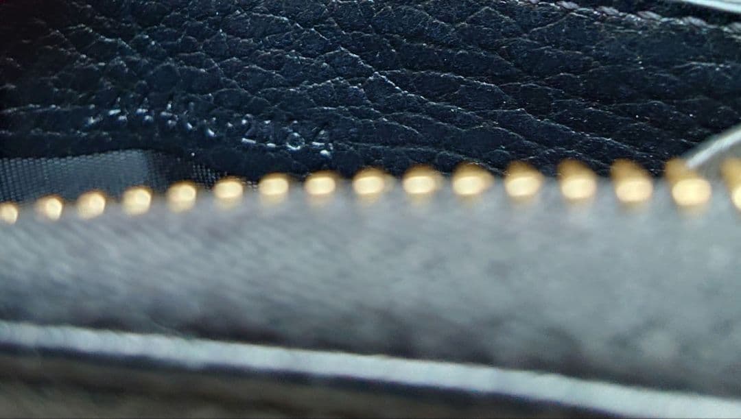 【極美品 GUCCI】ジップアラウンドウォレット L字ファスナー GGマーモント