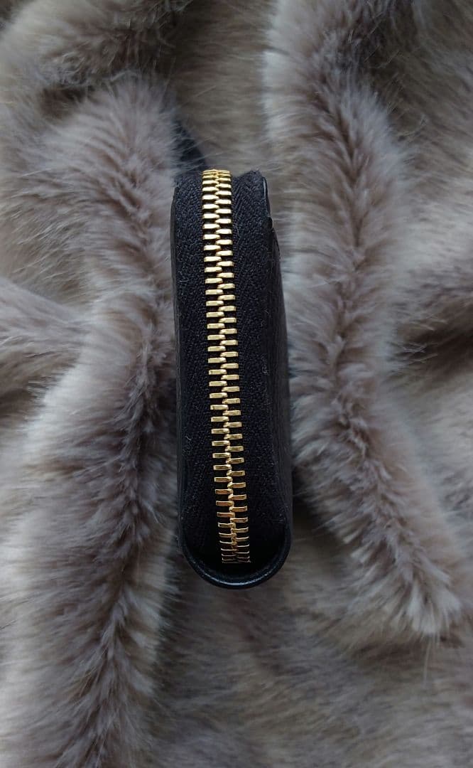 【極美品 GUCCI】ジップアラウンドウォレット L字ファスナー GGマーモント