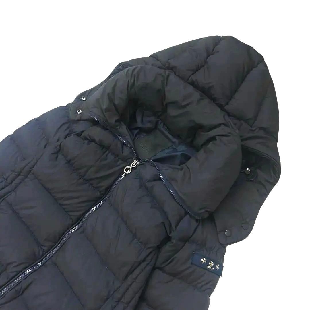 本日限定❤️TATRAS ポリテアマ ネイビー S 定番人気 ダウンコート 美品