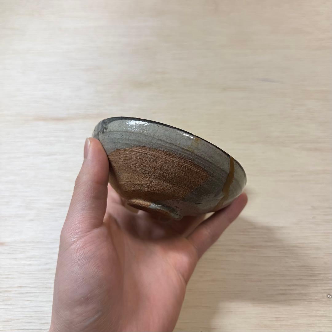 古唐津 皮鯨手 盃 山盃 桃山時代 江戸時代 陶片 初期伊万里 金継ぎ 古美術