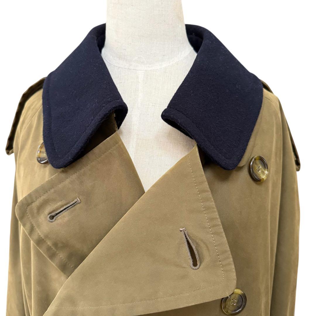 希少 バーバリー 英国製 トレンチコート カーキ ノバチェック ライナー付き