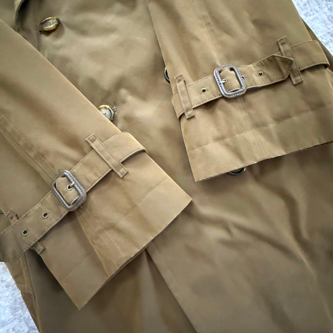 希少 バーバリー 英国製 トレンチコート カーキ ノバチェック ライナー付き