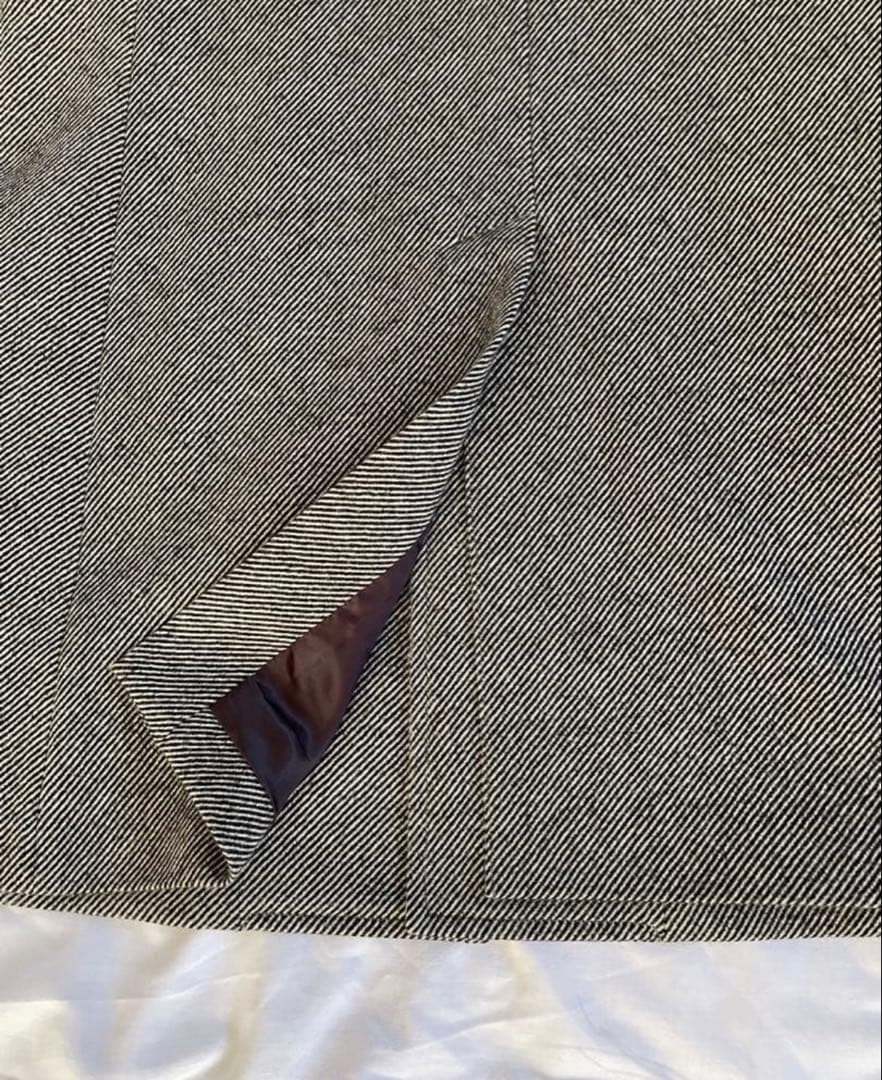 ランバンコレクション フード スタンドカラー 2way コート ウールコート