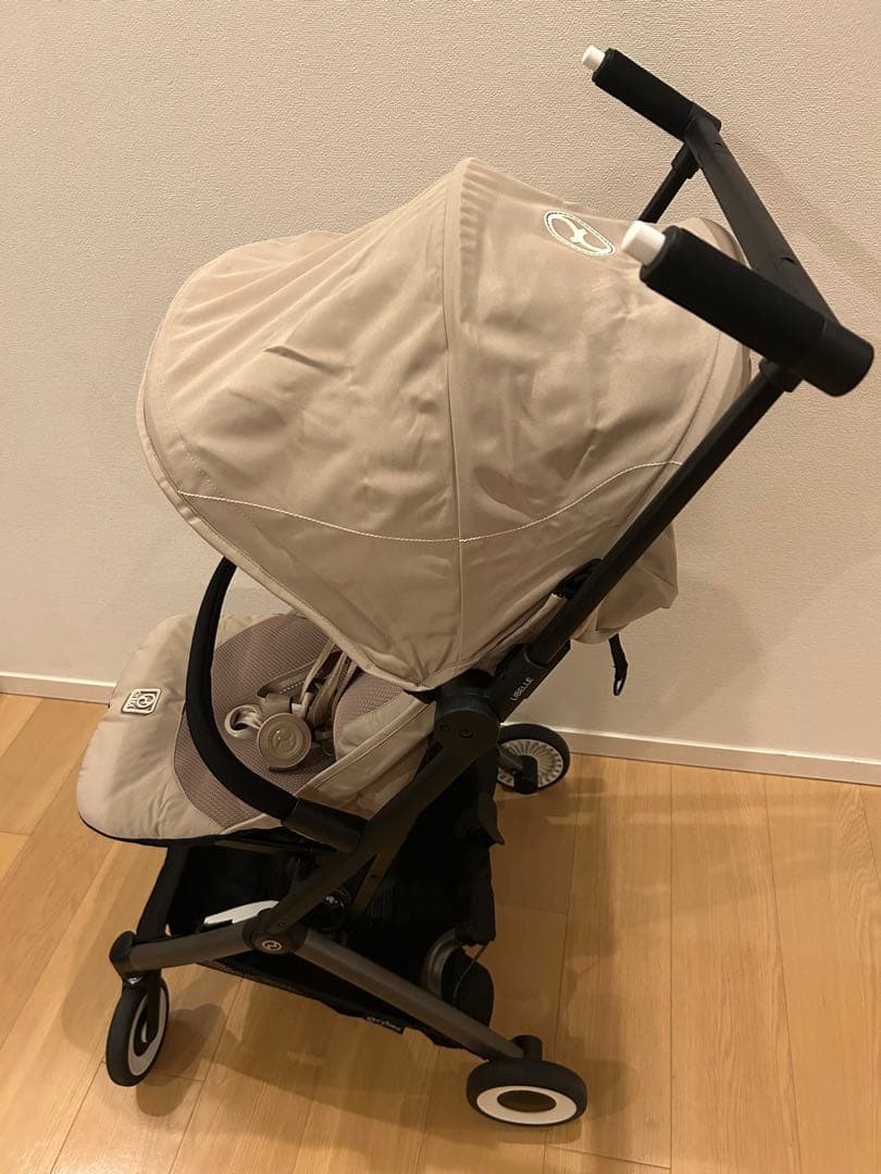 サイベックス　リベル2025 ベージュ 折りたたみベビーカー