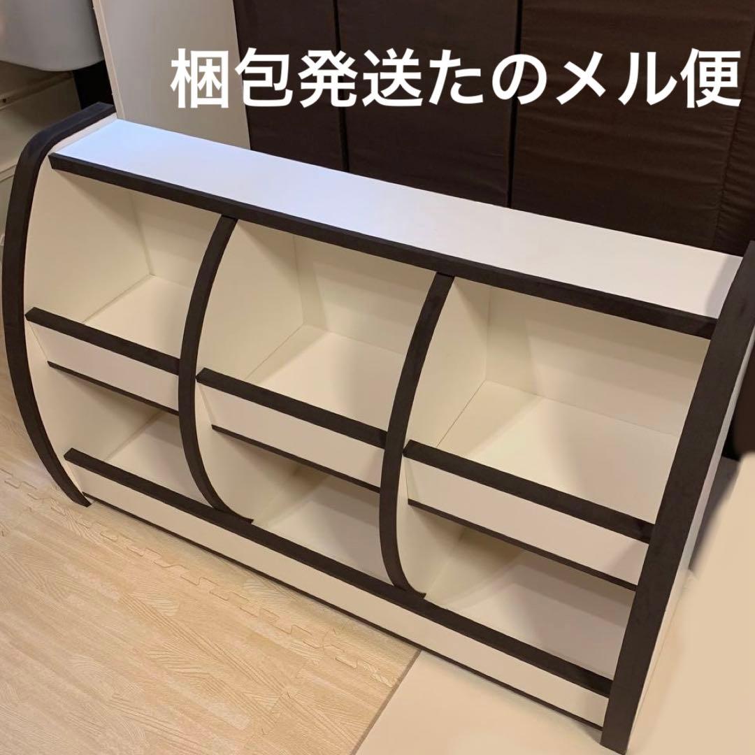 EVAキッズ おもちゃ箱 収納ラック 収納棚 ブラウン