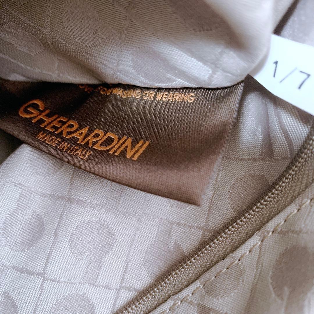 【メルチ】極美品 ゲラルディーニ ソフティ レザーハンドル トートバッグ