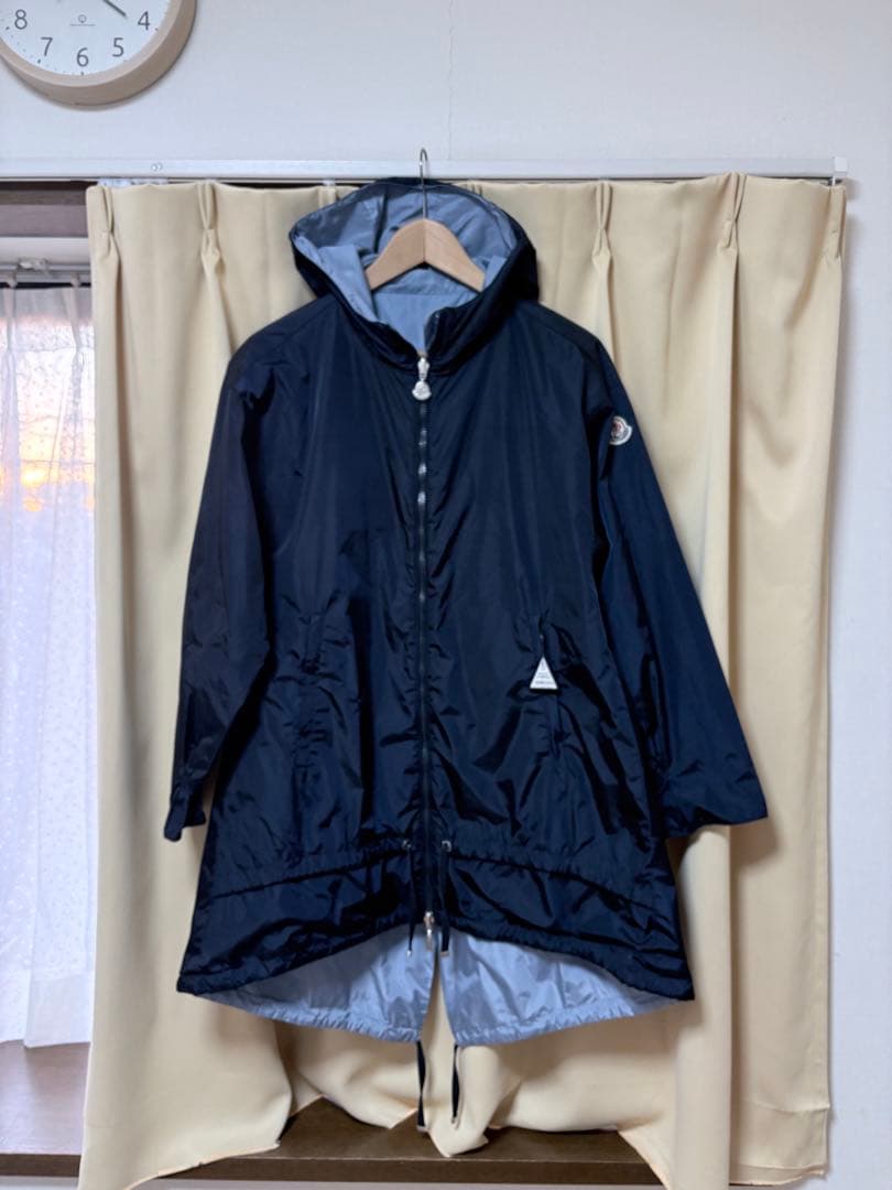 美品 モンクレール スプリング ナイロンコート grouchy リーバーシブル