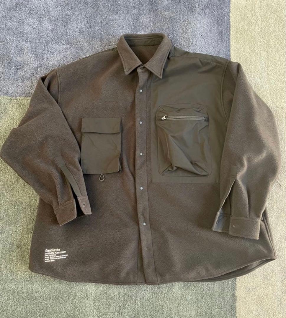 q*9様 FreshService SYNTHETIC FLEECE SHIRT