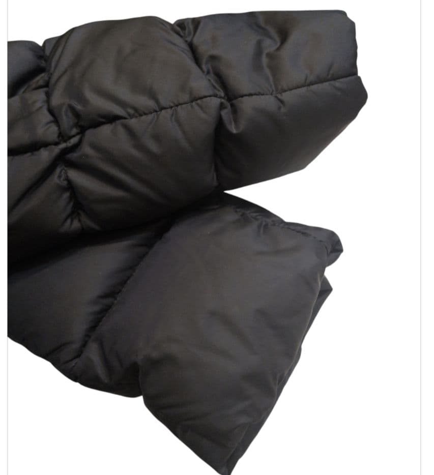 綺麗❀近年モデル　タトラス フード付き　ロング丈ダウンコート ブラック　02