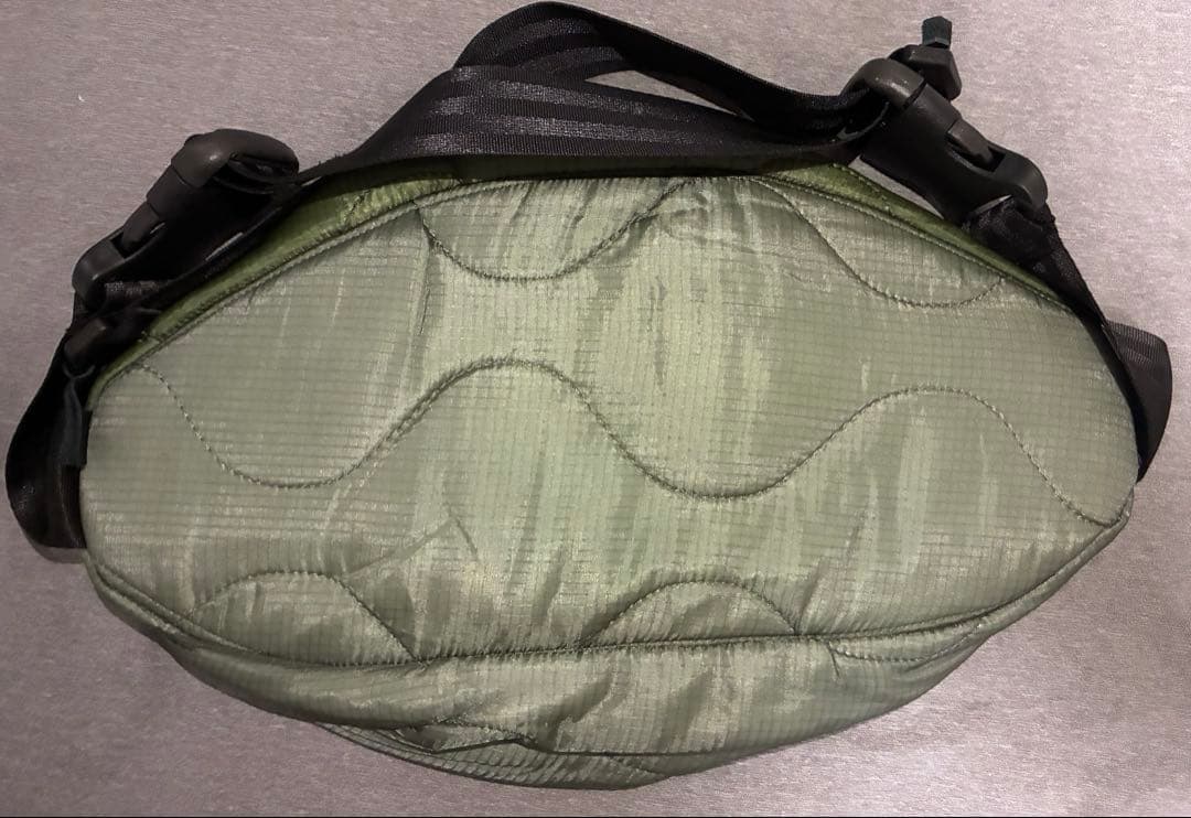 US M-65 Quilted Liner BodyBag オリーブラベル