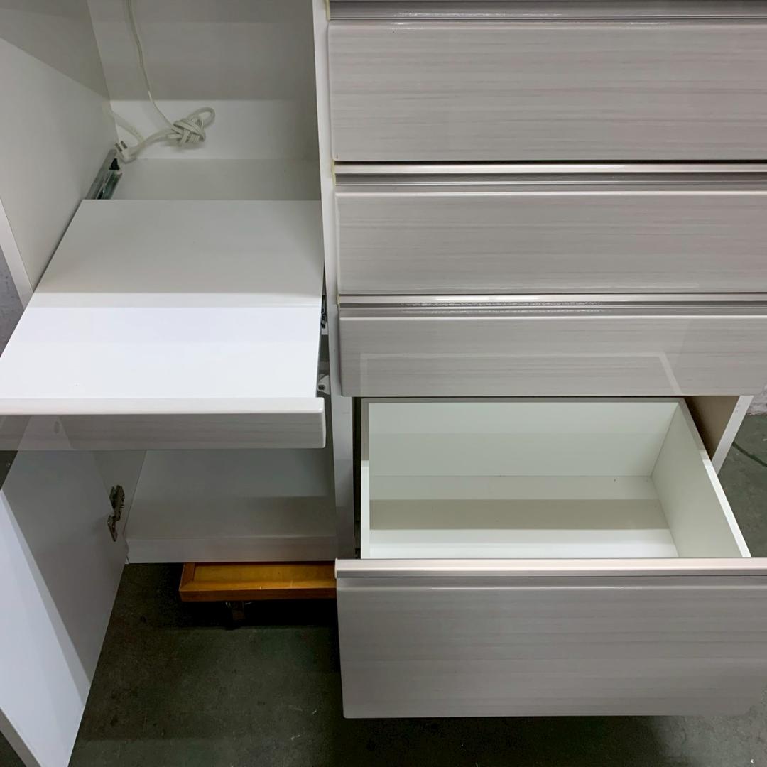 ニトリ キッチンボード ホワイト W1000×D500×H2050 Y2364