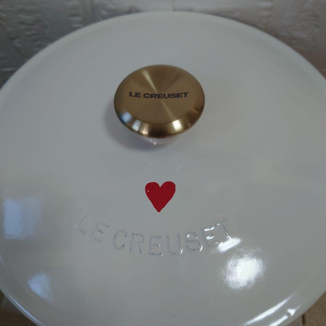 限定品 ル・クルーゼ マルミット 22cm バレンタインコレクション