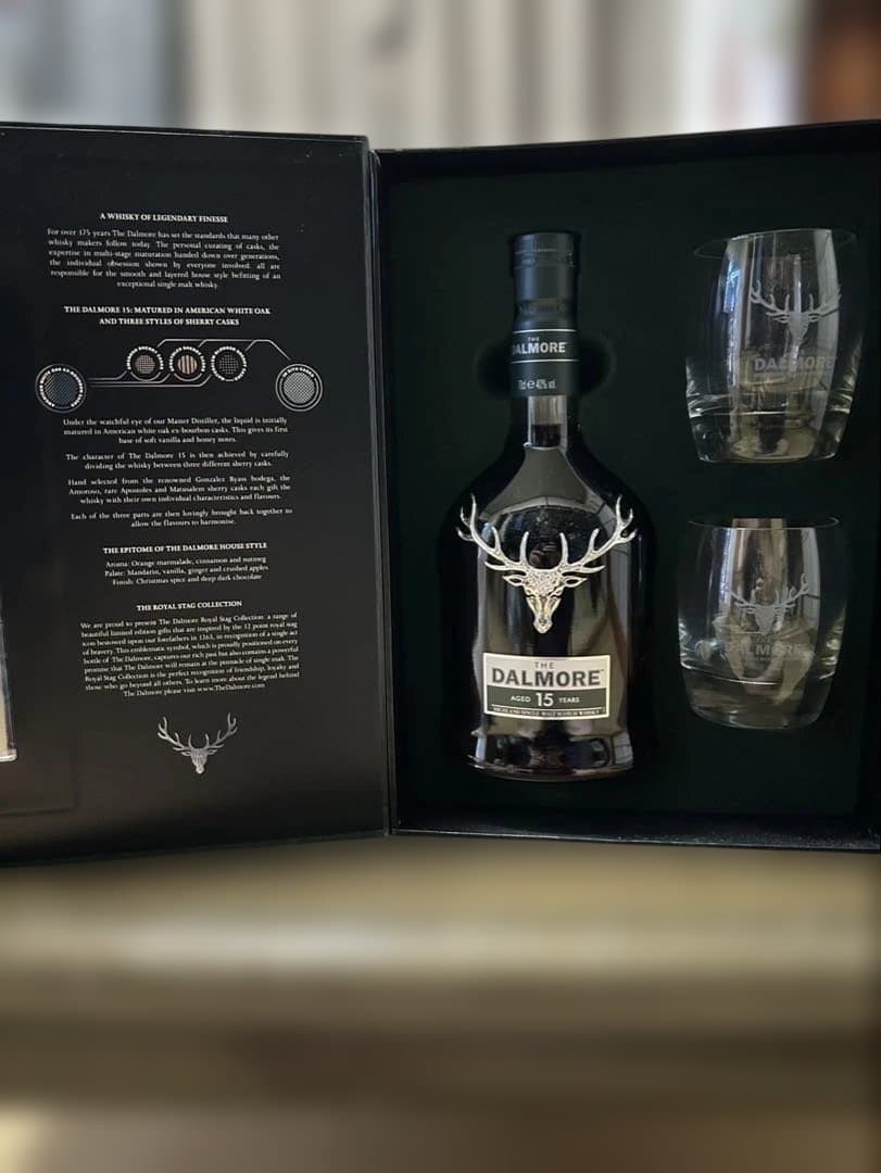 ダルモア 12年 & 15年 リミテッドエディション グラス付き ギフトボックス