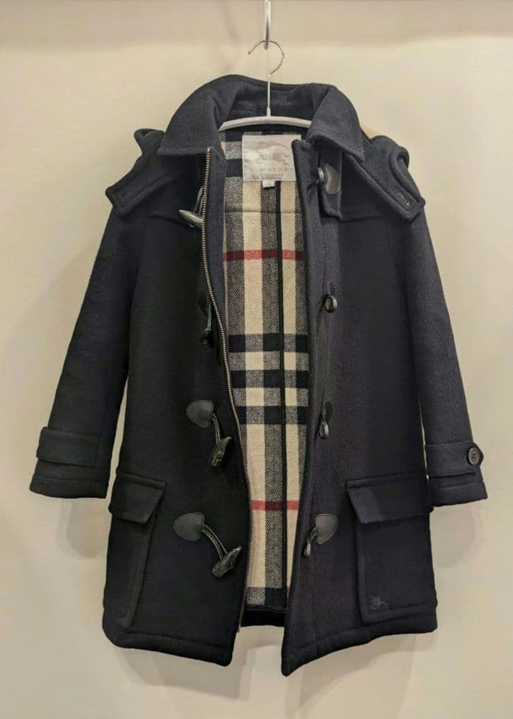 ★美品★BURBERRYCHILDREN　ダッフルコート　ロンドン　ノバチェック