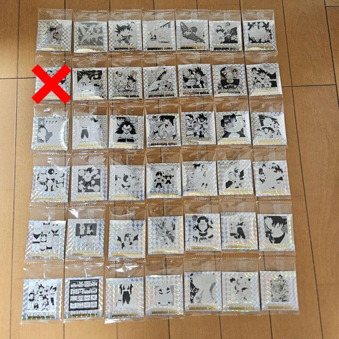 ドラゴンボール40周年　シールウエハース２　　セミコンプリート