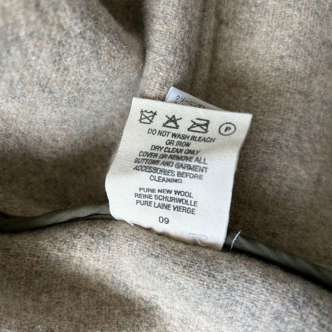 ロンドントラディション ビームス ヘリンボーンダッフルコート 36 グレージュ