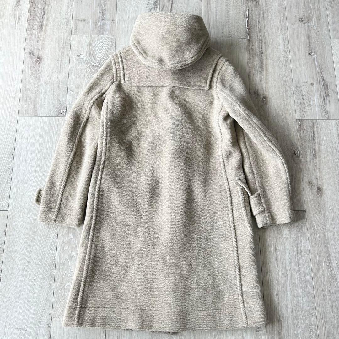 ロンドントラディション ビームス ヘリンボーンダッフルコート 36 グレージュ