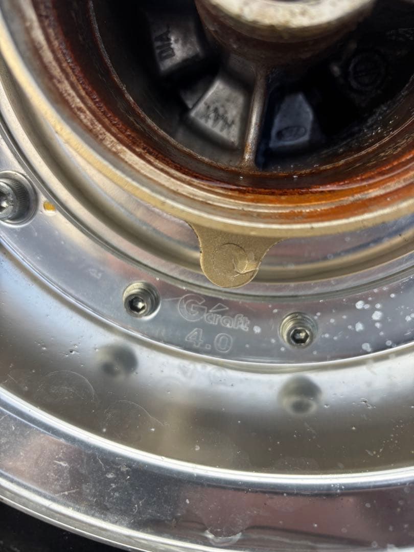 エイプ50アルミタイヤセット