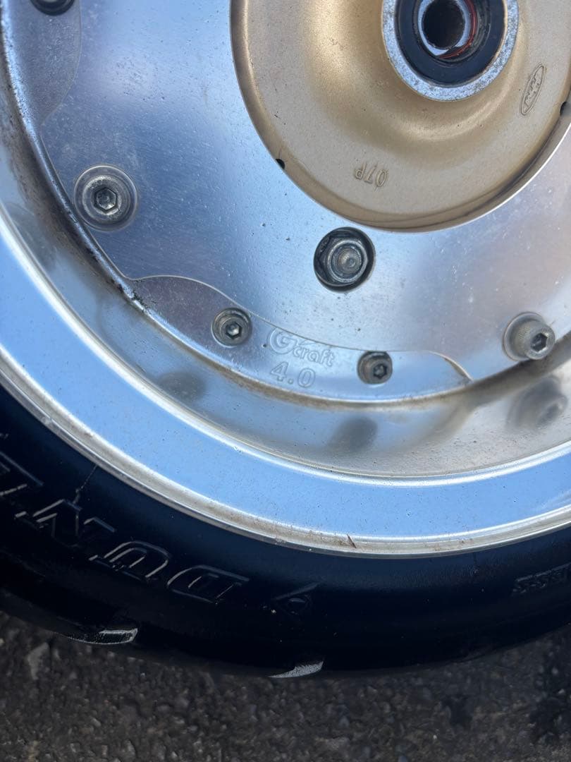 エイプ50アルミタイヤセット