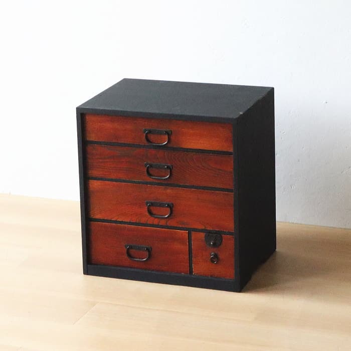 アンティーク 小和箪笥 和タンス 古家具 古道具 ケヤキ