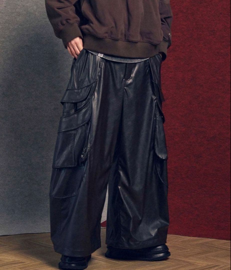 maison special レザーカーゴパンツ サイズ1