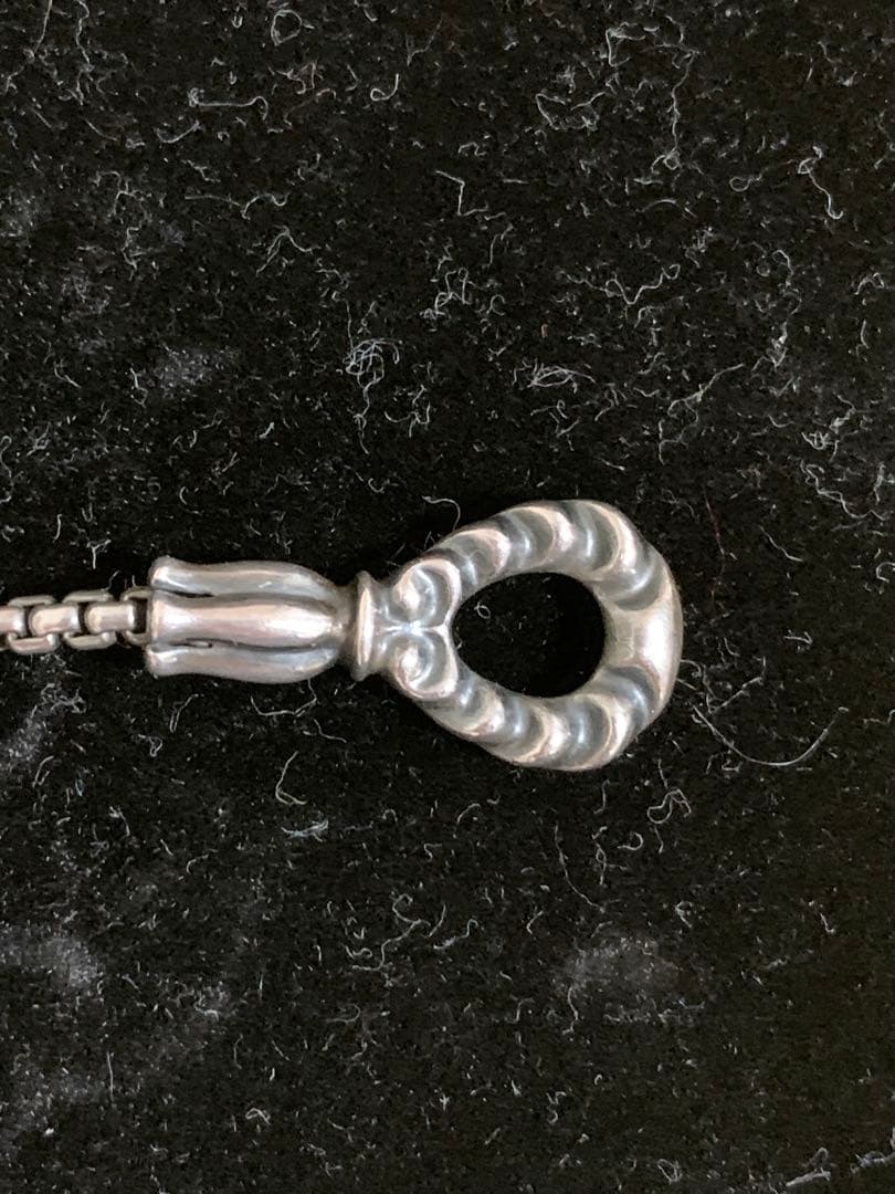 ギャラ有 ロンワンズ ボックスチェーン Mサイズ シルバー