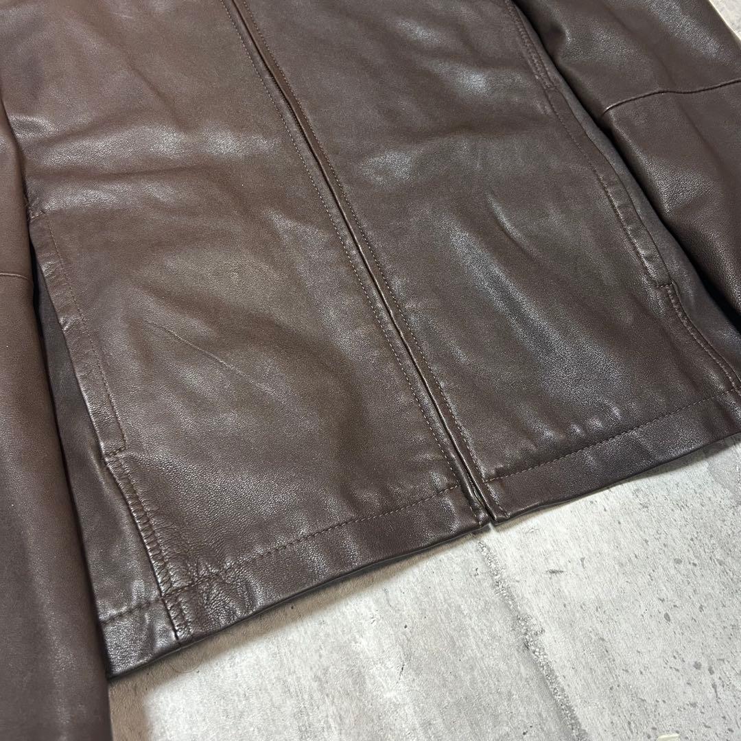 ジャケット・アウター 00s archive DKNY JEANS Leather Jacket