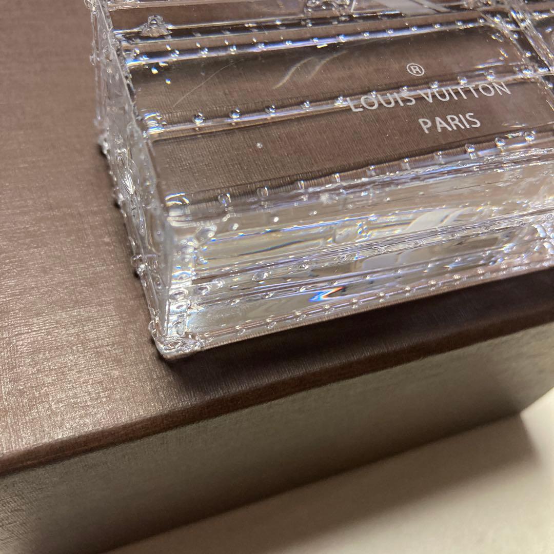 LOUIS VUITTON トランク モチーフ クリスタル ペーパーウェイト