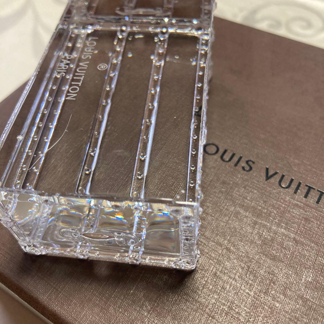 LOUIS VUITTON トランク モチーフ クリスタル ペーパーウェイト