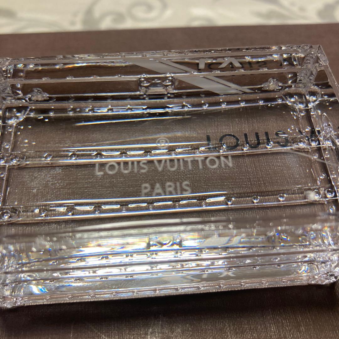 LOUIS VUITTON トランク モチーフ クリスタル ペーパーウェイト