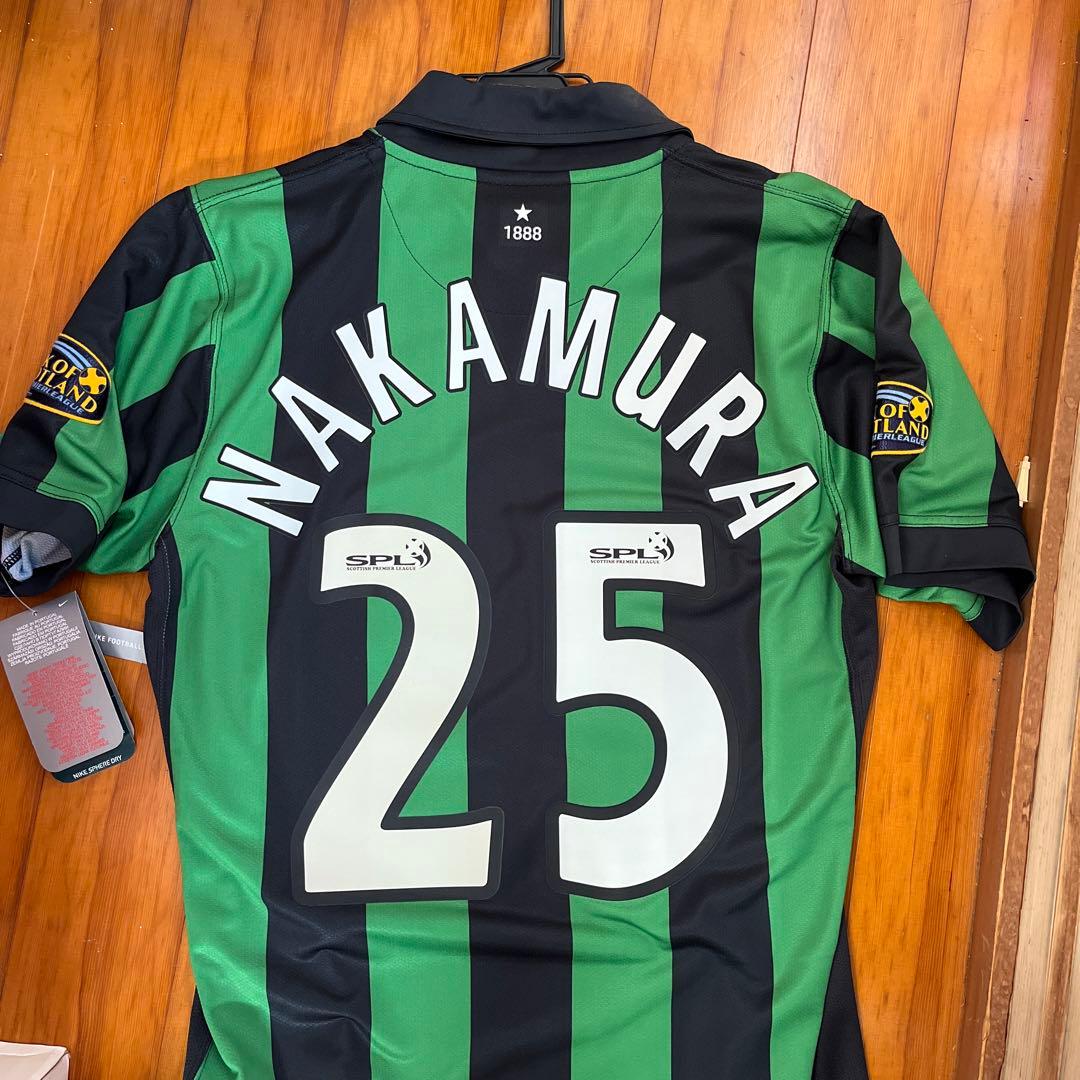 中村俊輔　セルティック　アウェイ　ユニフォーム