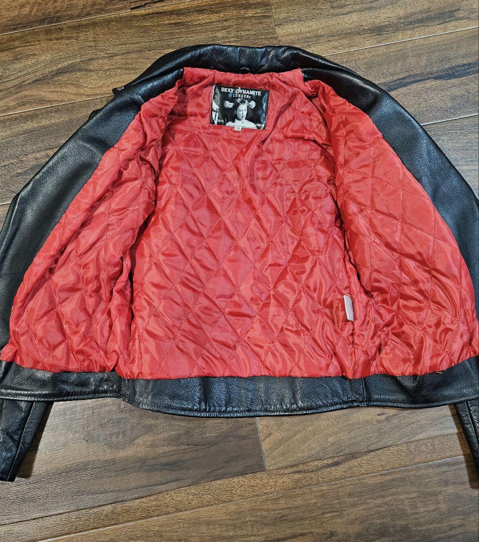 セクダイ セクシーダイナマイトロンドン ライダースジャケット 牛革本革ジャケット