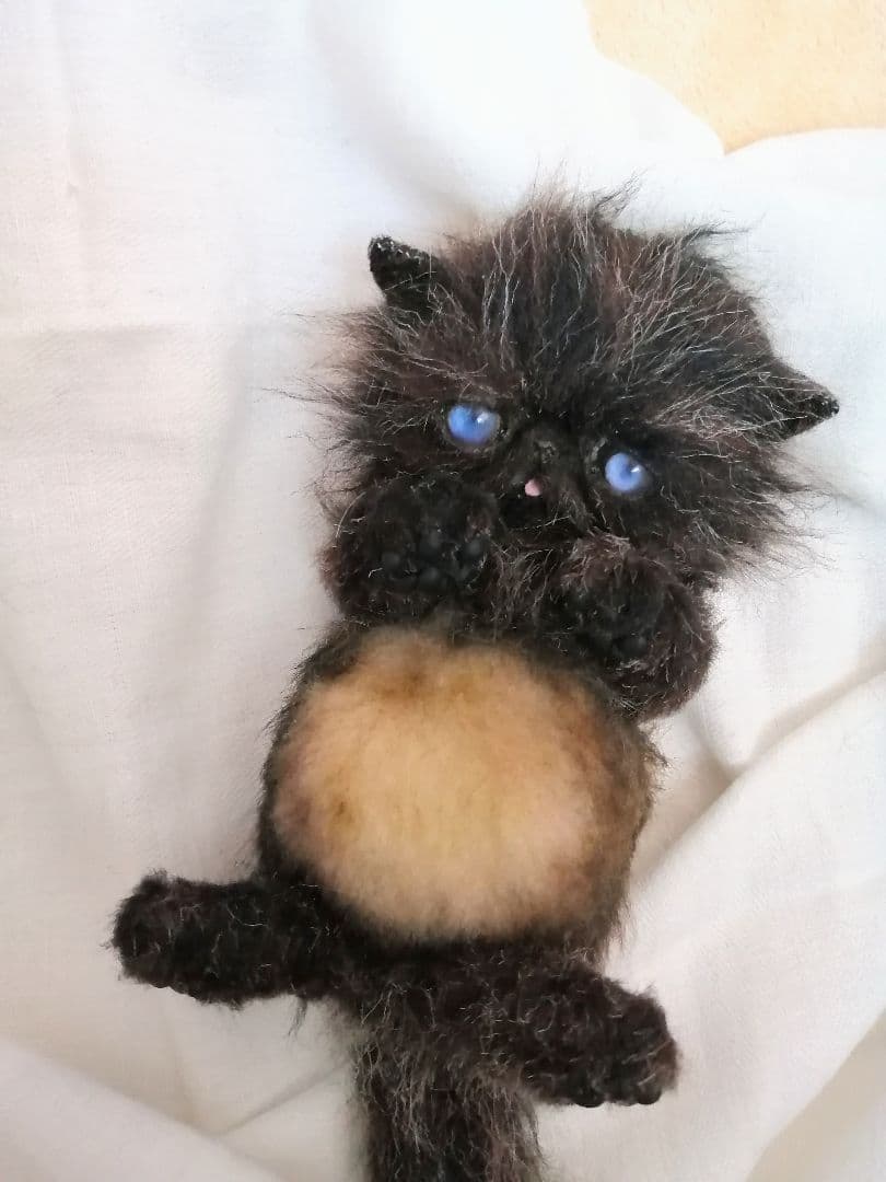 エキゾチックベビー♡子猫ちゃん♡ミックス毛♡アートドール♡ぬいぐるみ♡