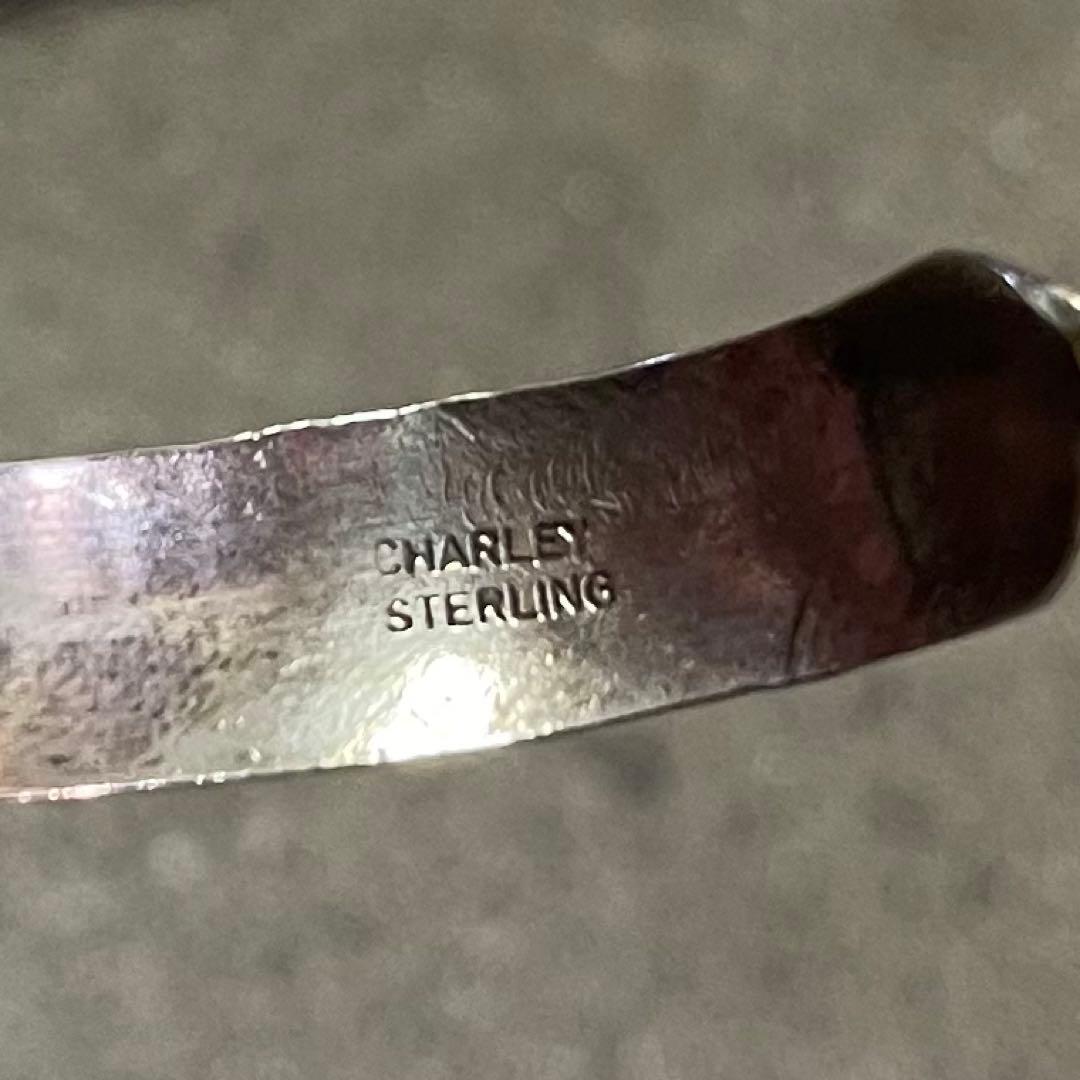 Navajo Chris Charley ナバホ族 フェザーバングル