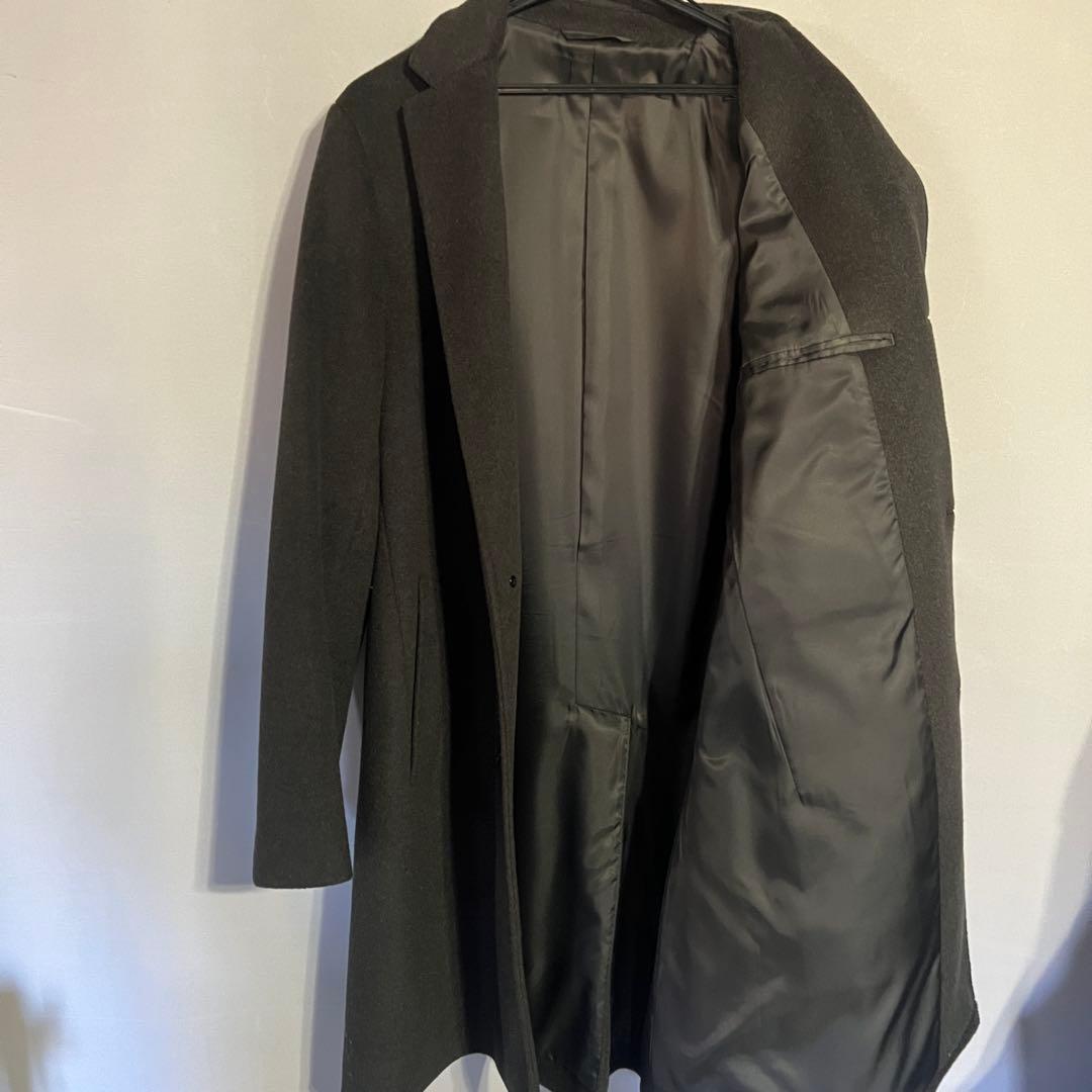 UNITED ARROWS LTD. チェスターコート ダークグレー　L 美品